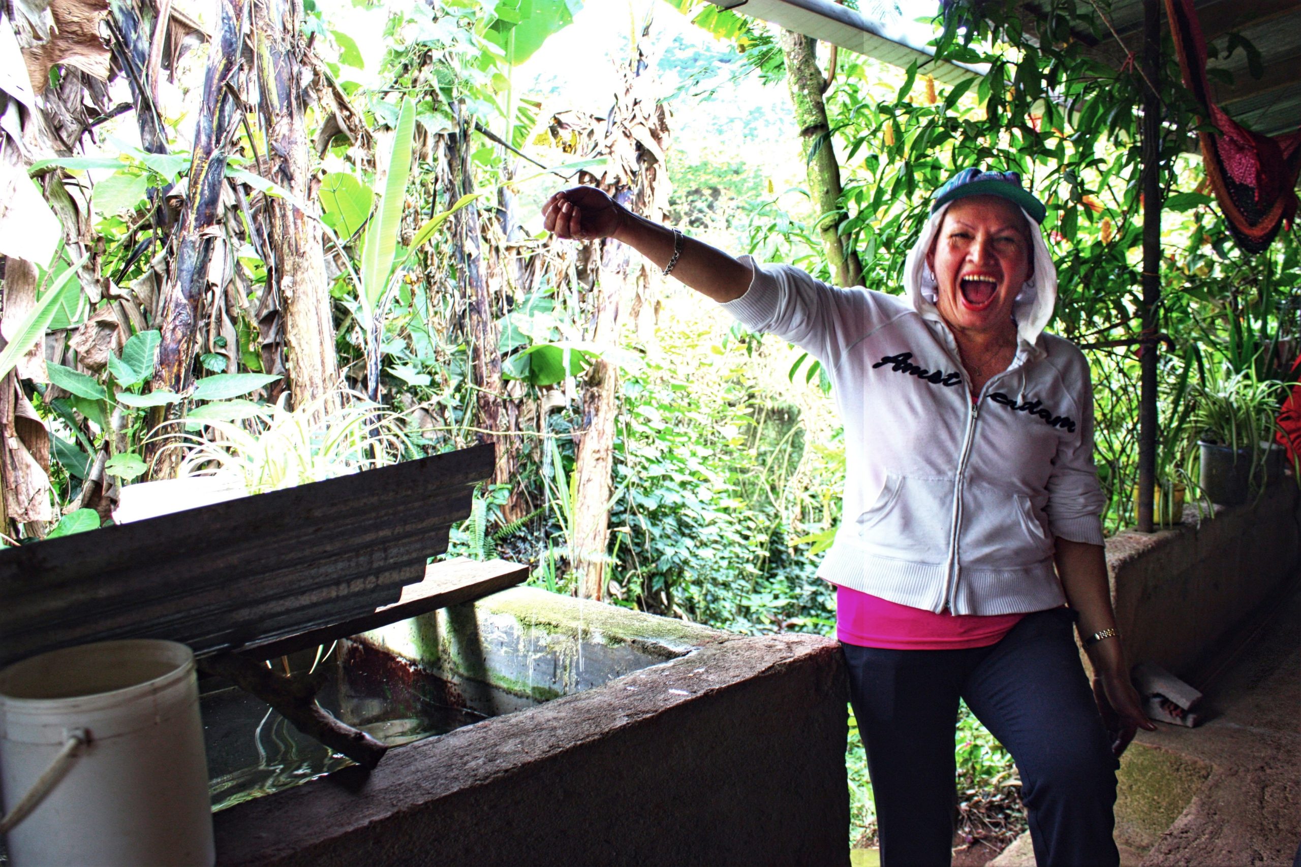 Carmen Blandón, miembro de Root Capital clien Solidaridad