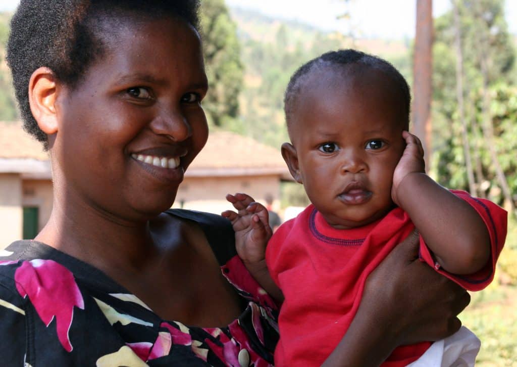 Esperance Nyirahabiamana, a cooperative member, says 'My situation has improved, and my life today is very different from those women who are not in the coop.'